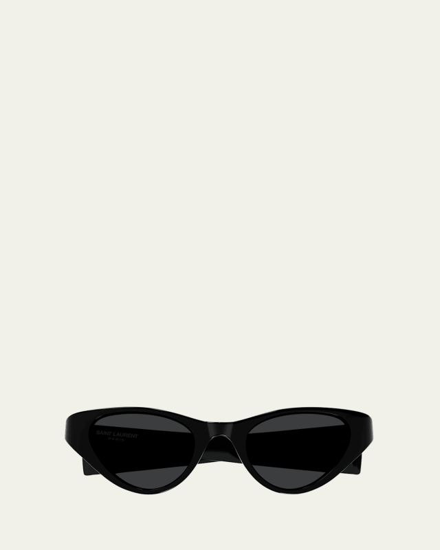 Acetate Cat-Eye Sunglasses